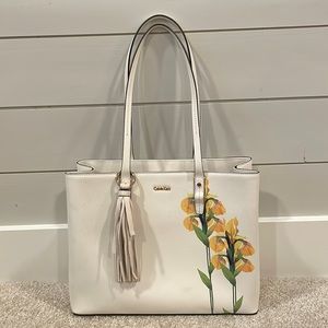 NWOT Calvin Klein Daffodil Purse